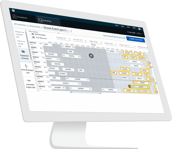 network planning in aviation | NOO Network Operations | GE Digital