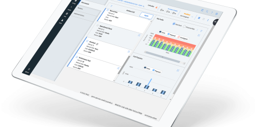 GE Digital's industrial APM strategy software on a mobile device