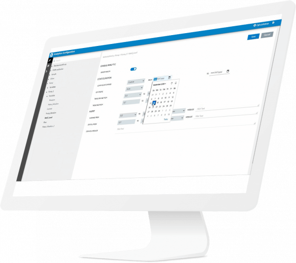 Schedule industrial data review with Sensor Health software by GE Digital